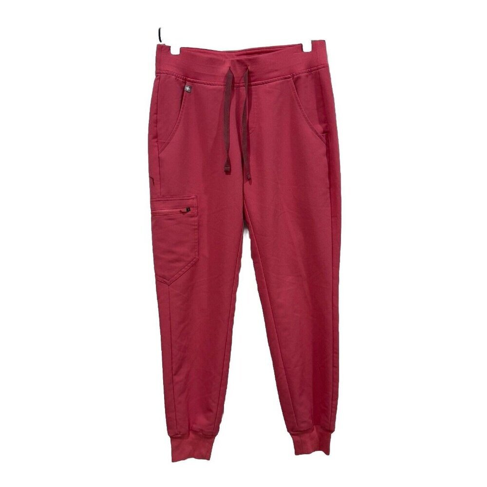 FIGS Women's Zamora Pull On Jogger Scrub Pants Pink‎ W18SW2005P Size Xs/p